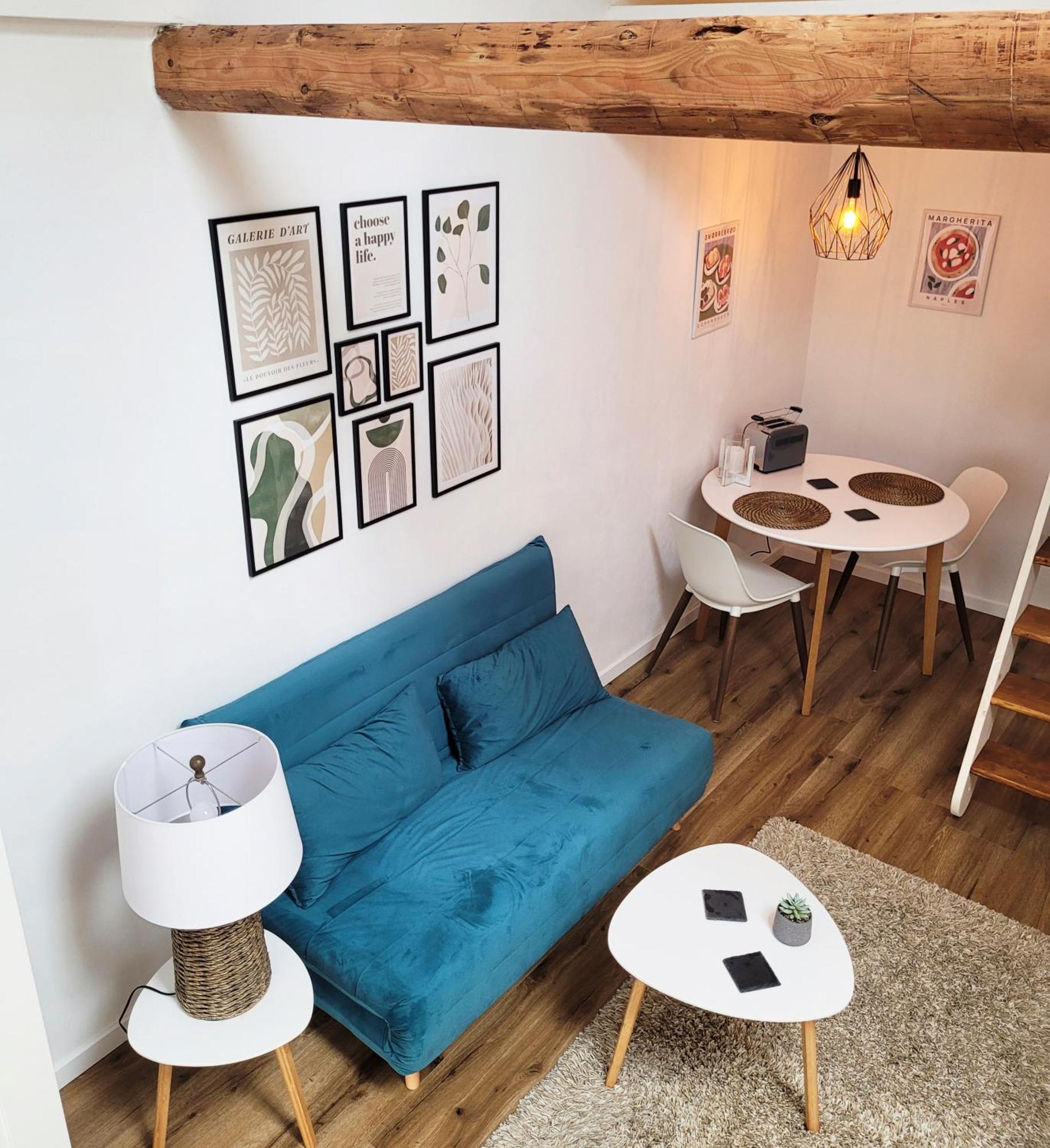Modernes 1-Zimmer-Apartment Mit Galerie-Schlafkoje Im Skandinavischen Stil Ostenfeld  Eksteriør billede